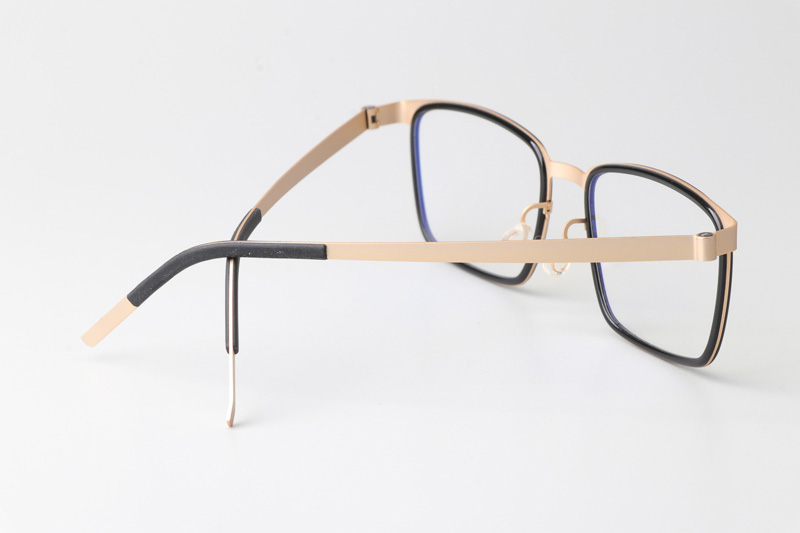 LB9711 Eyeglasses Black Gold