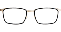 LB9711 Eyeglasses Black Gold