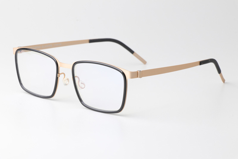 LB9711 Eyeglasses Black Gold