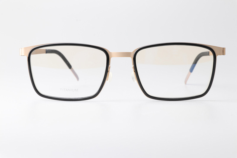 LB9711 Eyeglasses Black Gold