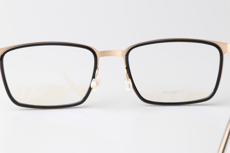 LB9711 Eyeglasses Black Gold