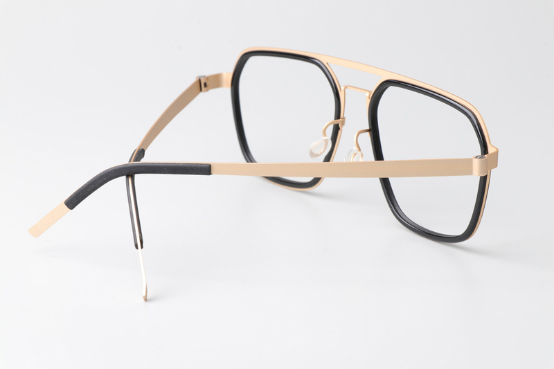 LB9753 Eyeglasses Black Gold