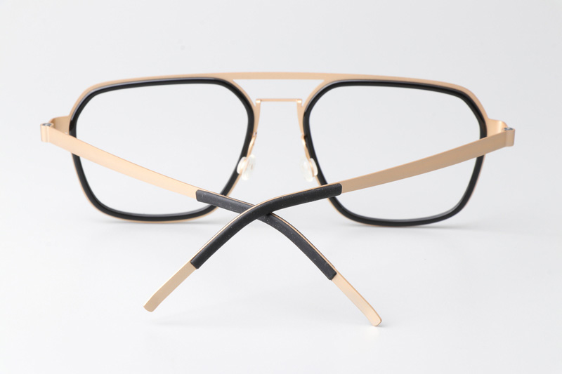 LB9753 Eyeglasses Black Gold