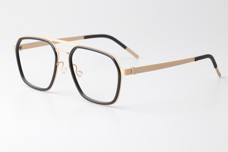 LB9753 Eyeglasses Black Gold