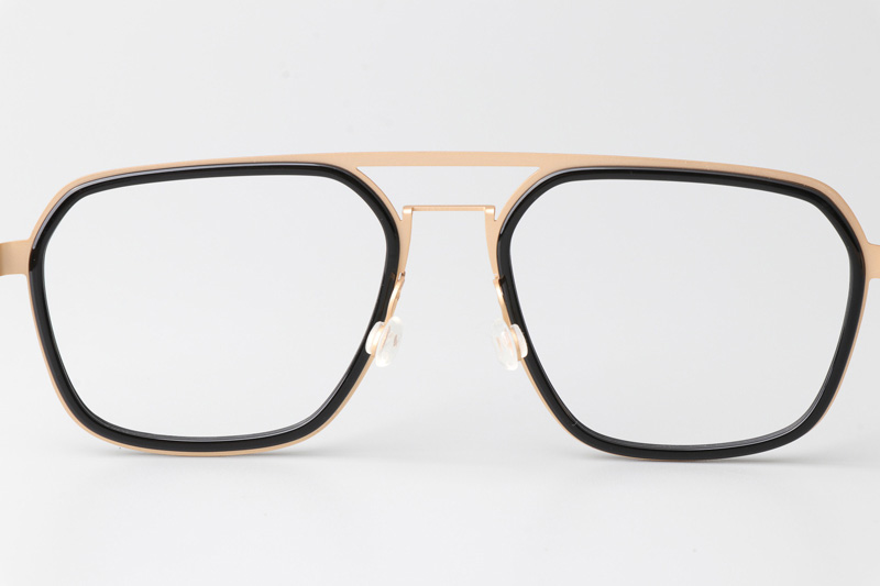 LB9753 Eyeglasses Black Gold