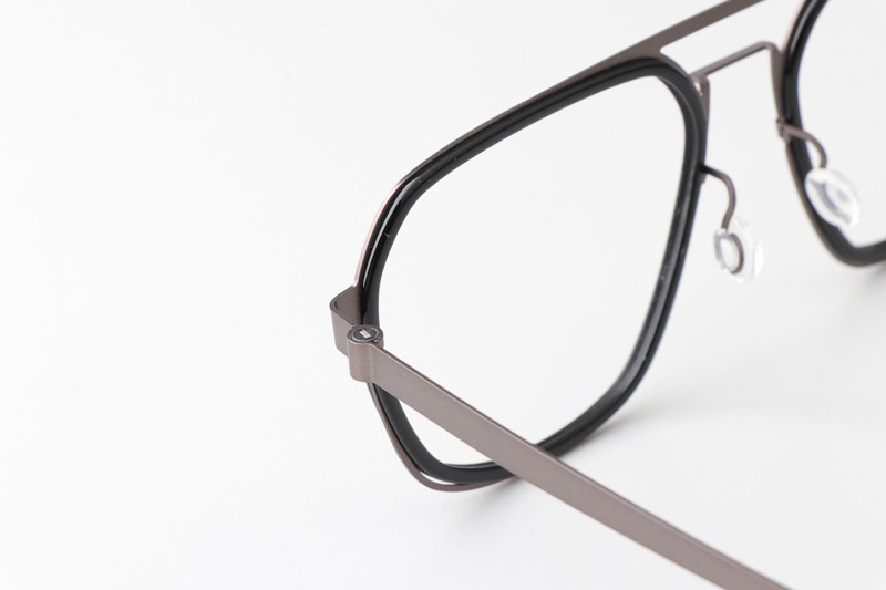 LB9753 Eyeglasses Black Gunmetal