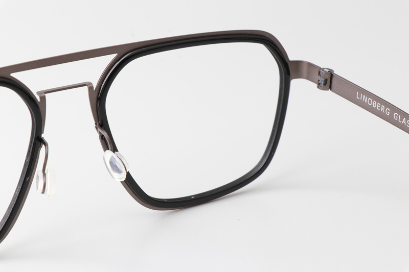 LB9753 Eyeglasses Black Gunmetal