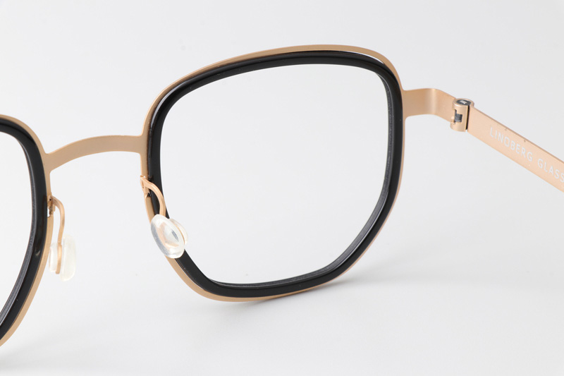 LB9758 Eyeglasses Black Gold