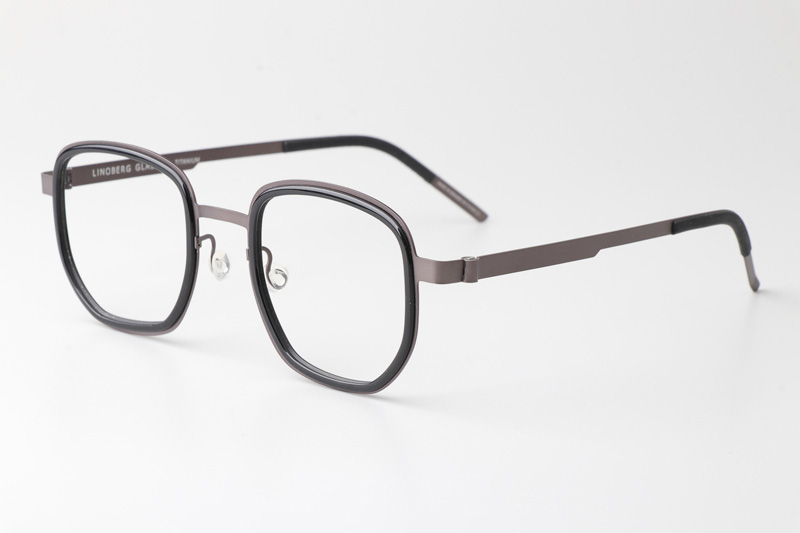 LB9758 Eyeglasses Black Gunmetal