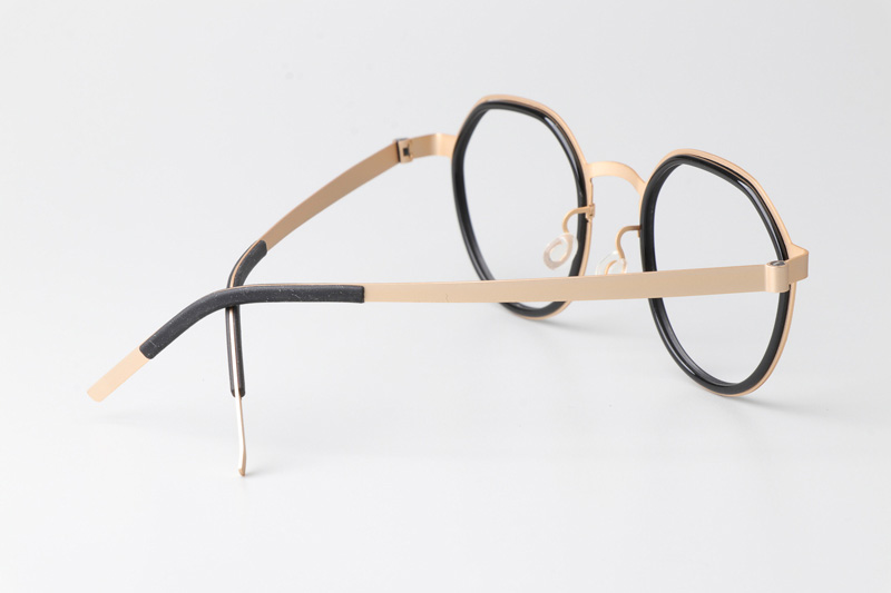 LB9759 Eyeglasses Black Gold