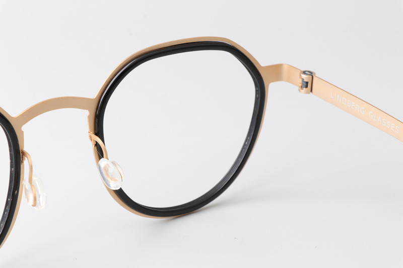 LB9759 Eyeglasses Black Gold