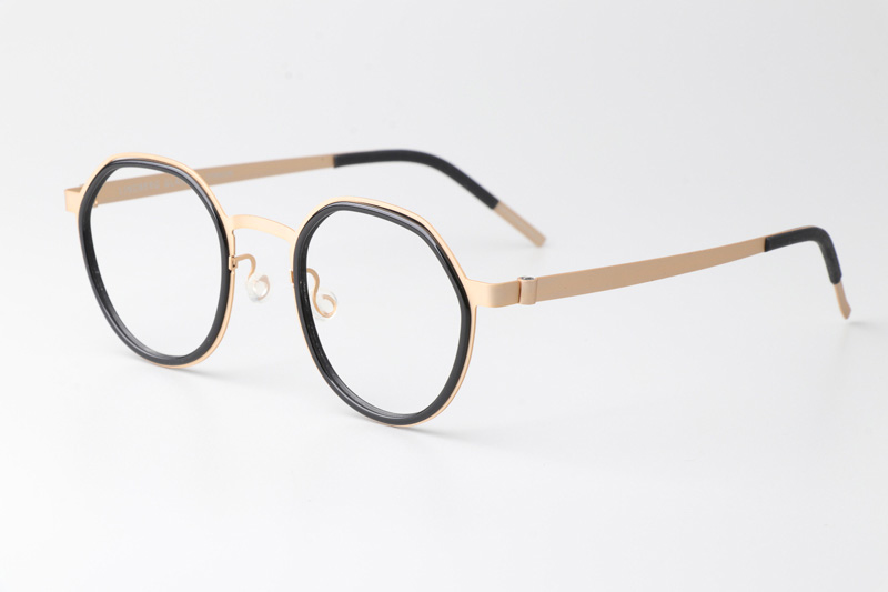 LB9759 Eyeglasses Black Gold