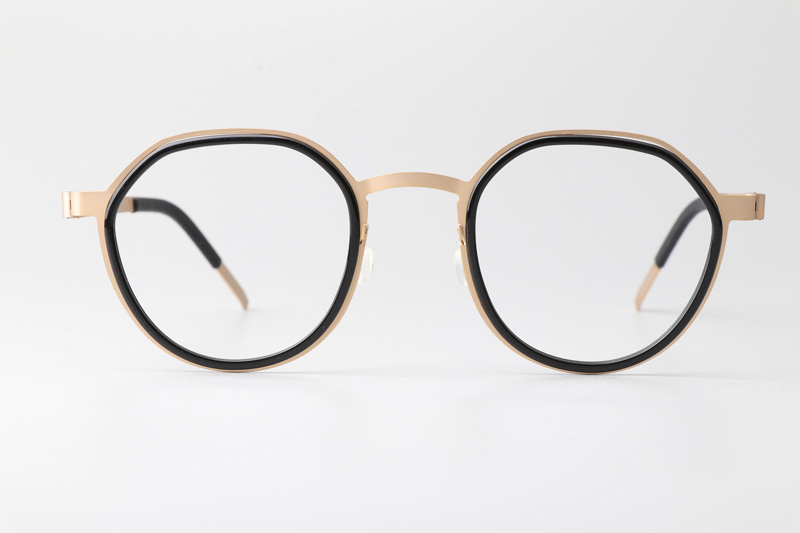 LB9759 Eyeglasses Black Gold