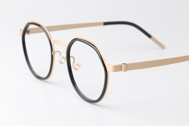 LB9759 Eyeglasses Black Gold