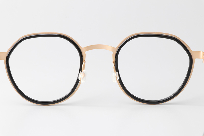 LB9759 Eyeglasses Black Gold