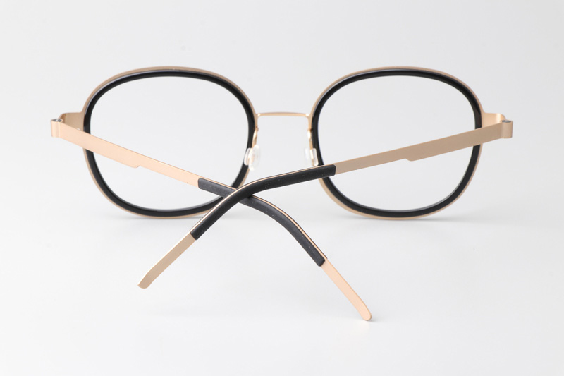 LB9762 Eyeglasses Black Gold