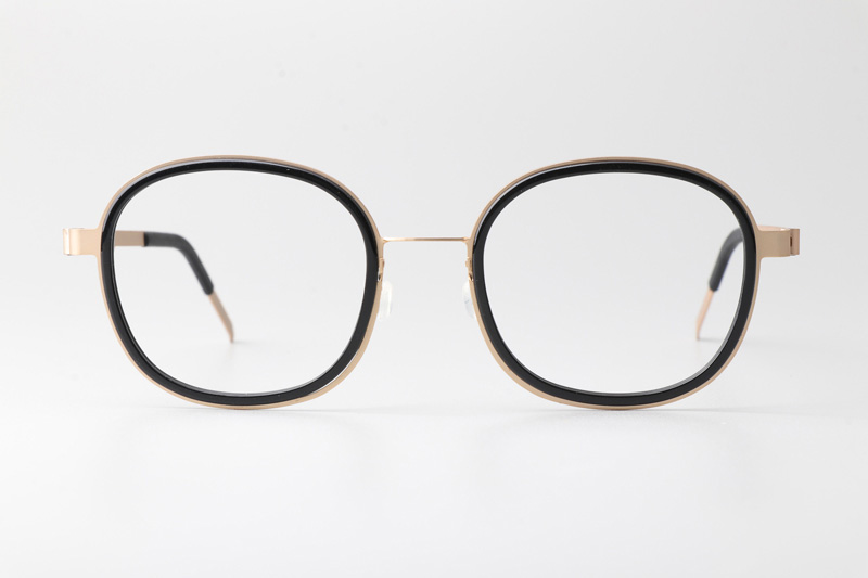 LB9762 Eyeglasses Black Gold