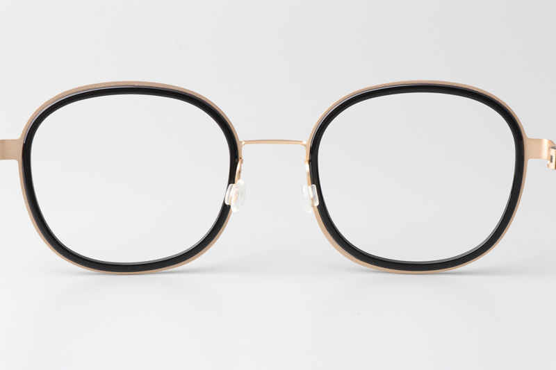 LB9762 Eyeglasses Black Gold