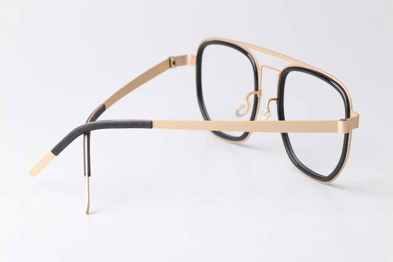 LB9788 Eyeglasses Black Gold