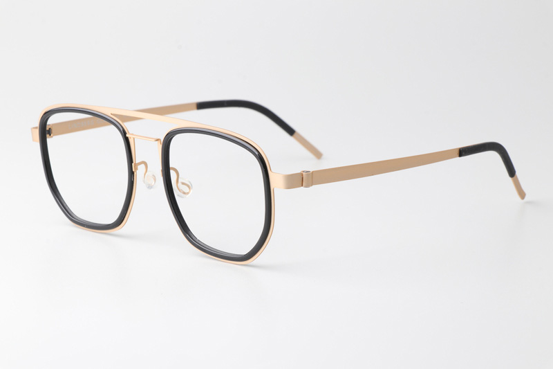 LB9788 Eyeglasses Black Gold