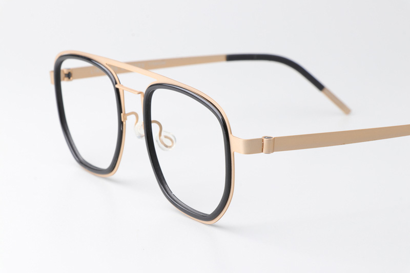 LB9788 Eyeglasses Black Gold