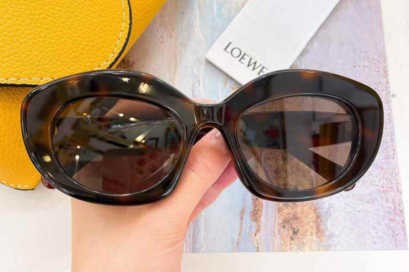 LW40153S Sunglasses Tortoise Brown