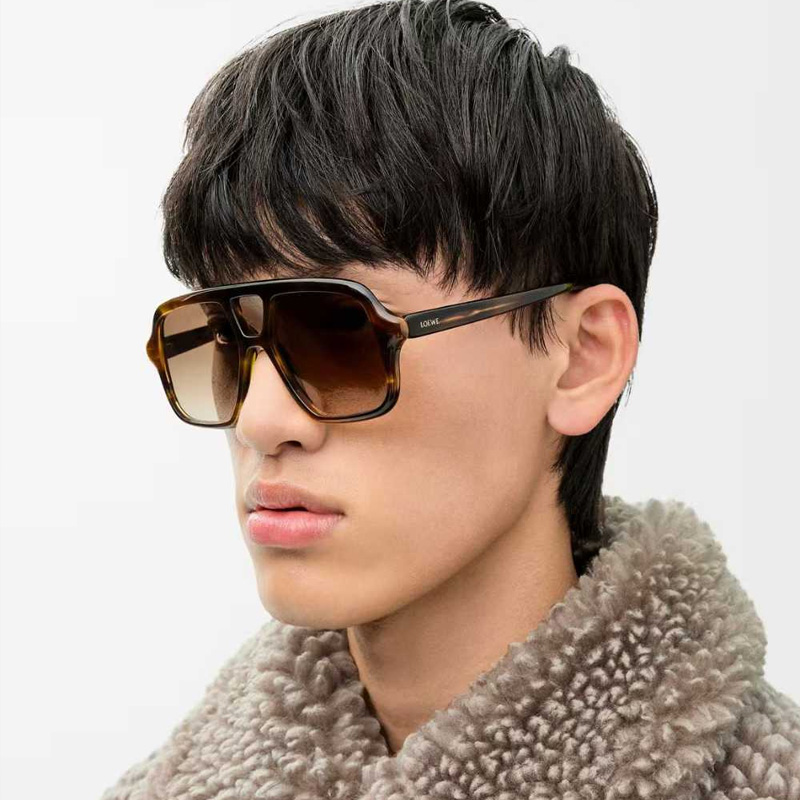 LW40161U Sunglasses Tortoise Gradient Brown