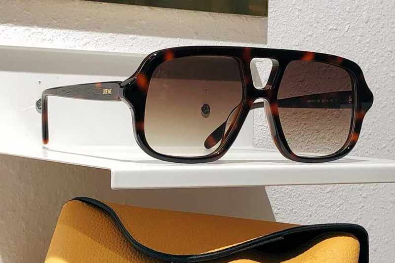 LW40161U Sunglasses Tortoise Gradient Brown