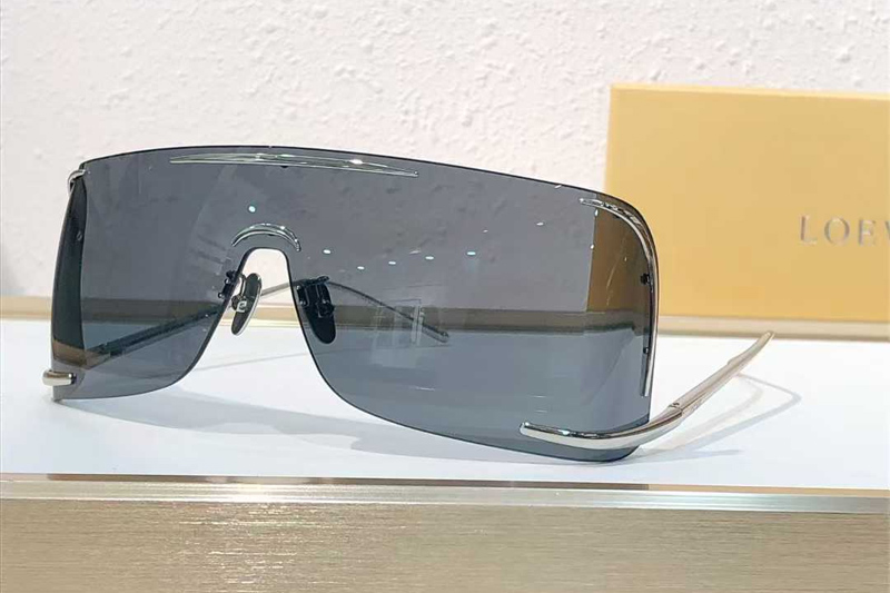 LW40193U Sunglasses Silver Gray