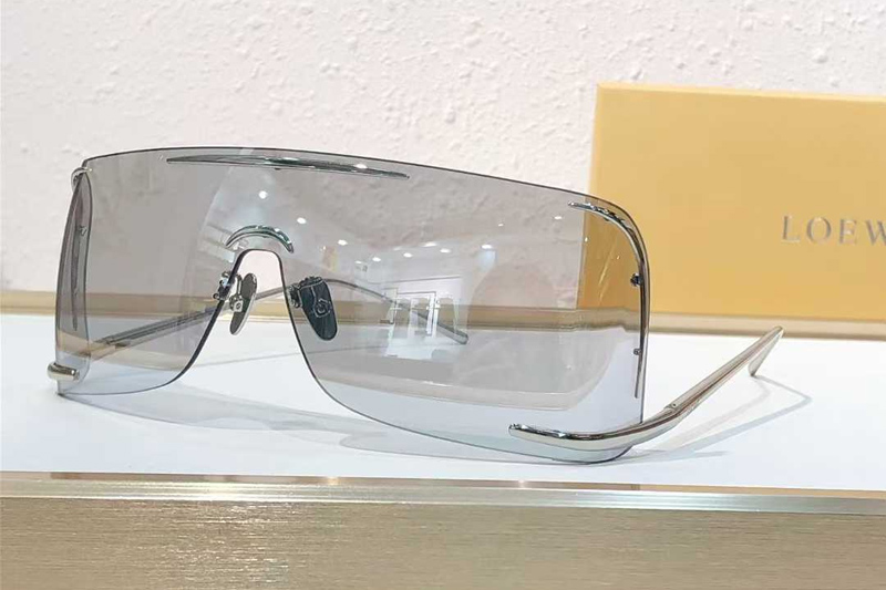 LW40193U Sunglasses Silver Mirror