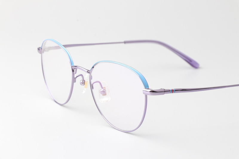 LY2001 Eyeglasses Blue Purple