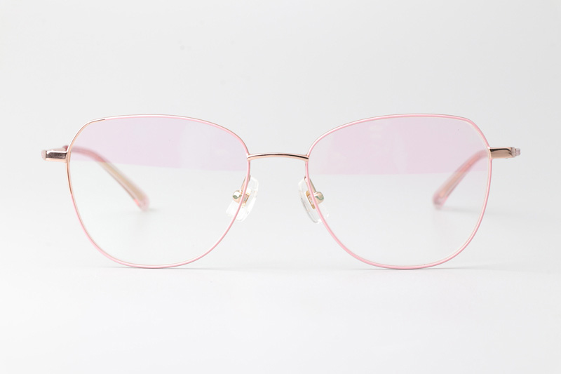 LY2002 Eyeglasses Pink Gold