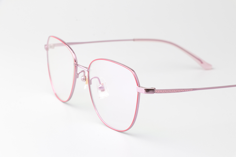 LY2002 Eyeglasses Red Pink