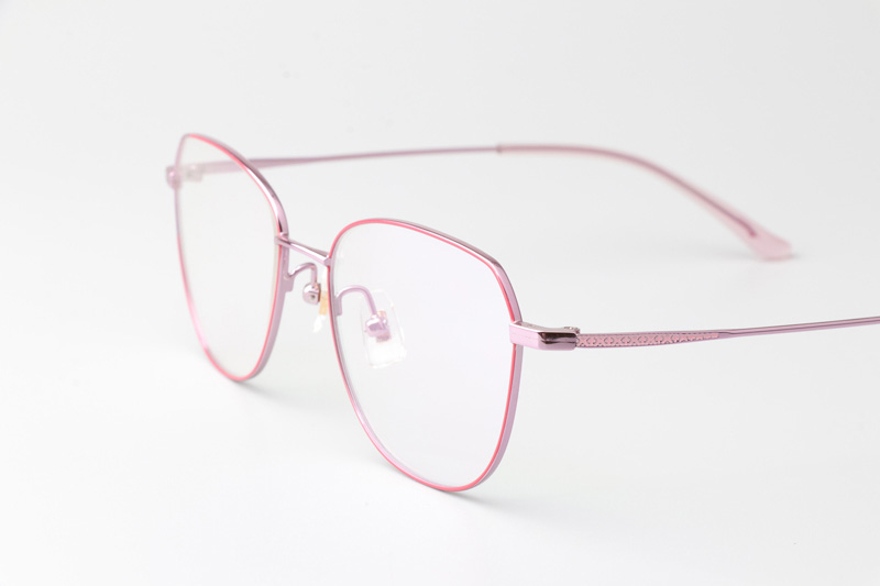 LY2002 Eyeglasses Red Pink