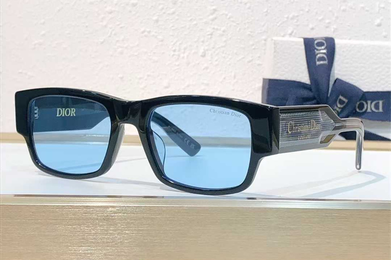 Label S1I Sunglasses Black Blue