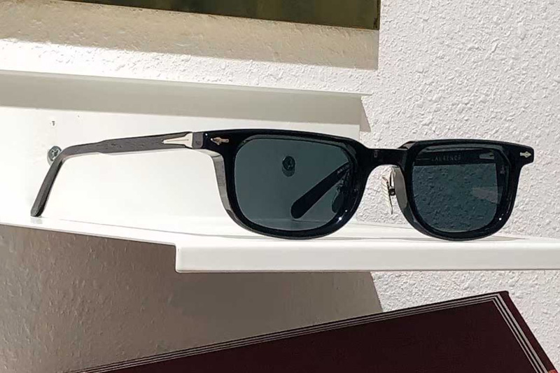 Laurence Sunglasses Black Gray