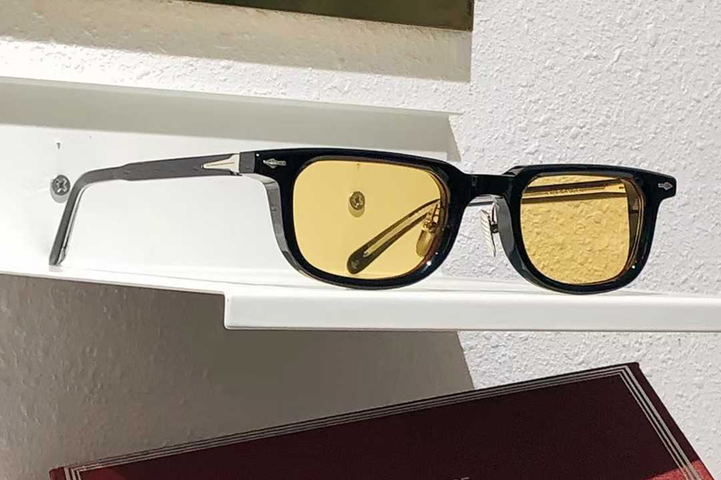 Laurence Sunglasses Black Yellow