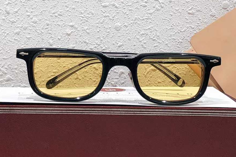 Laurence Sunglasses Black Yellow