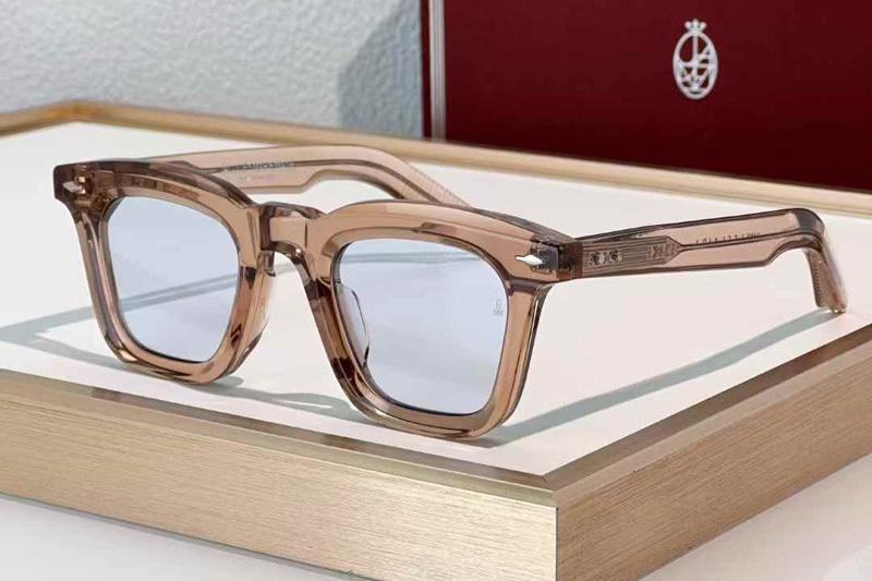 Leclair Sunglasses Brown Light Blue
