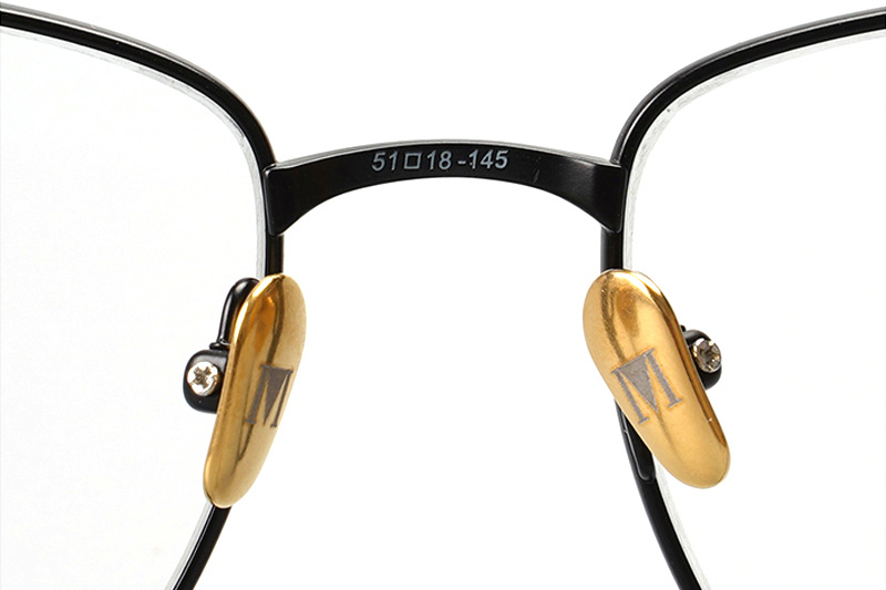 Lex Eyeglasses Black Gold