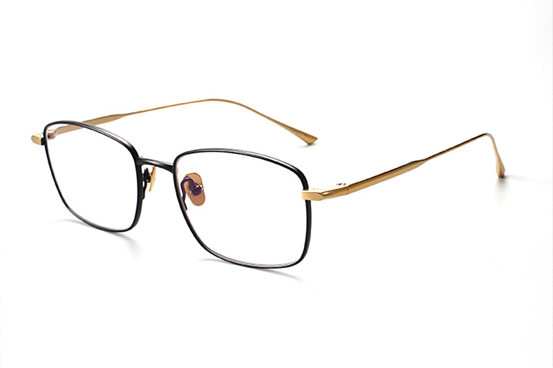 Lex Eyeglasses Black Gold