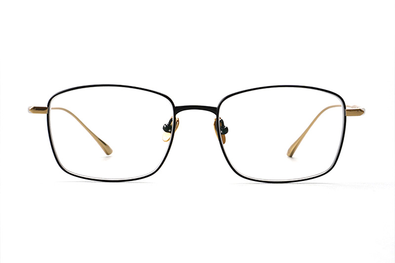 Lex Eyeglasses Black Gold