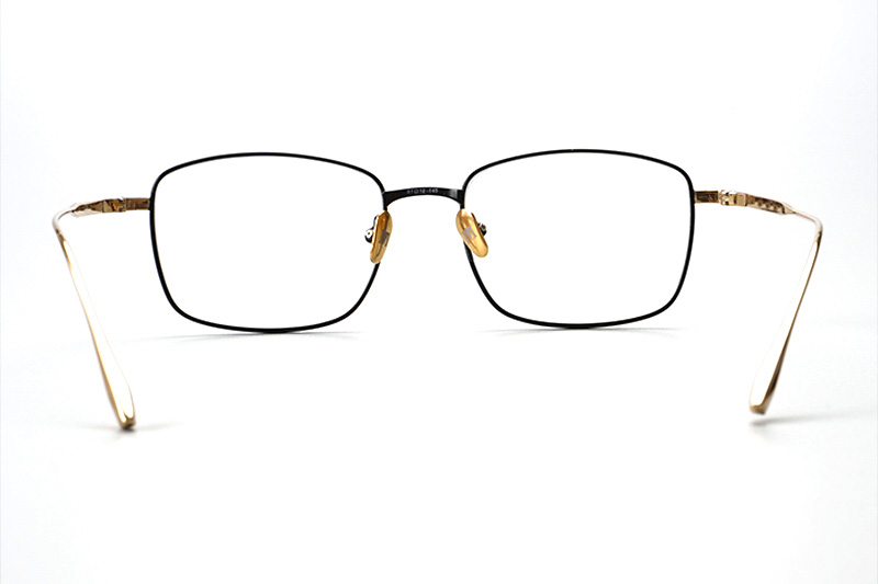 Lex Eyeglasses Black Gold