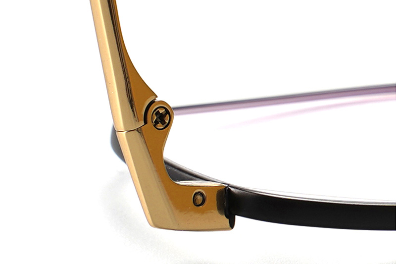 Lex Eyeglasses Black Gold