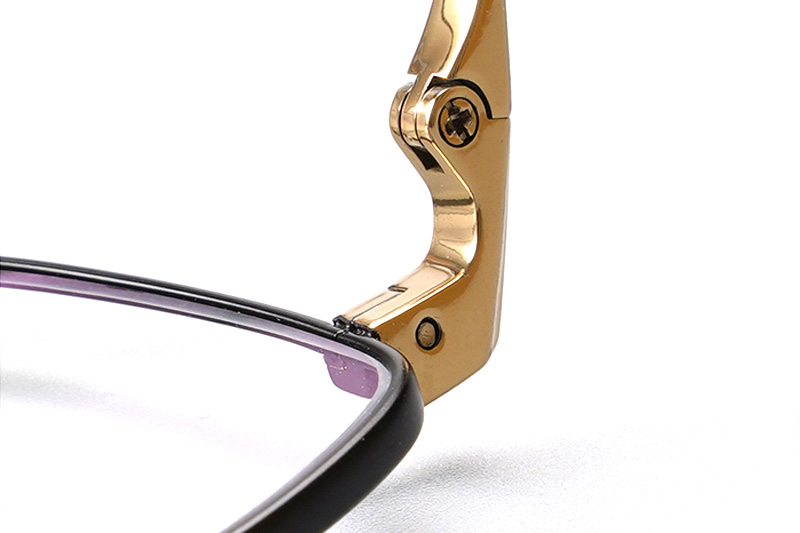 Lex Eyeglasses Black Gold