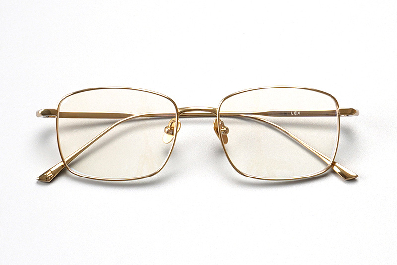 Lex Eyeglasses Gold