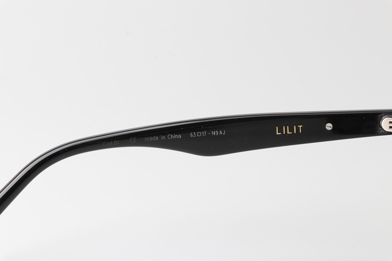 Lilit Sunglasses Black Gray