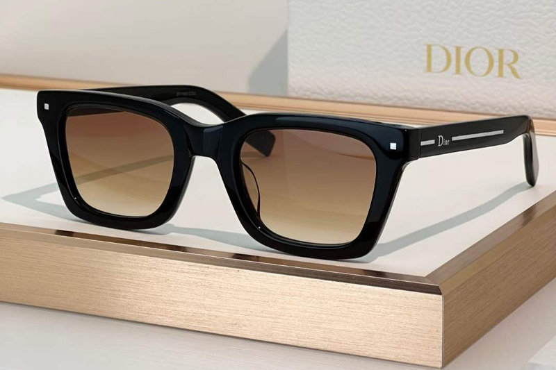 Line S1F Sunglasses Black Gradient Brown