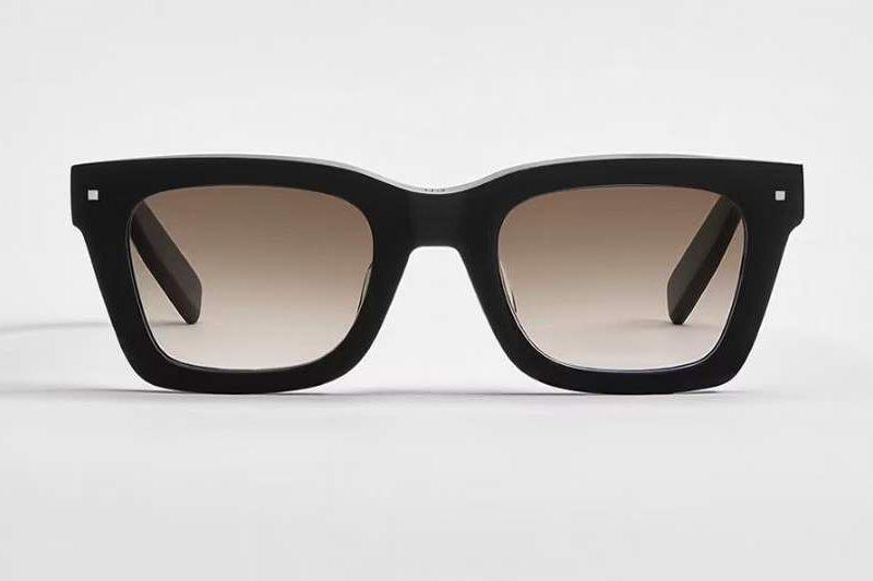 Line S1F Sunglasses Black Gradient Brown