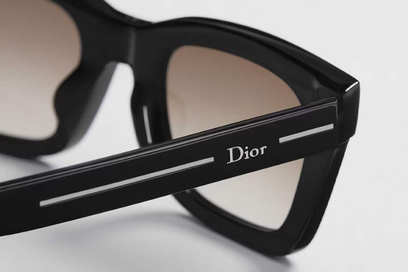 Line S1F Sunglasses Black Gradient Brown